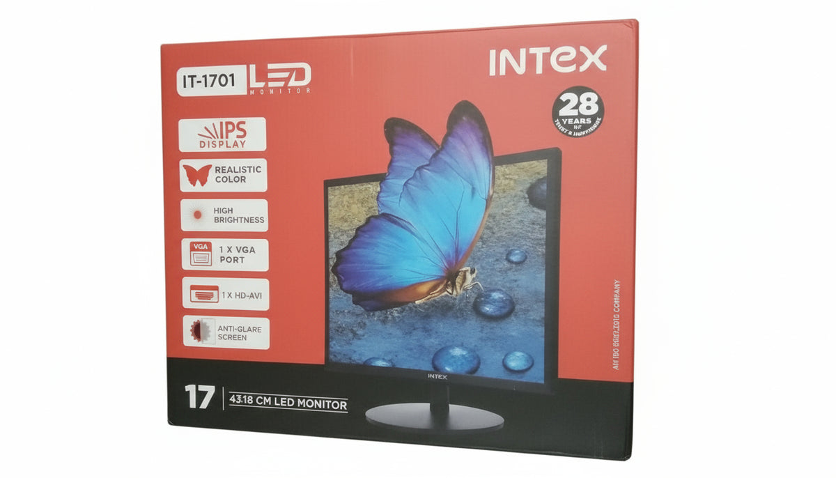 [Refurbished] Intex IT-1701 Led Monitor 17 inch 43.18 CM with Box Pack